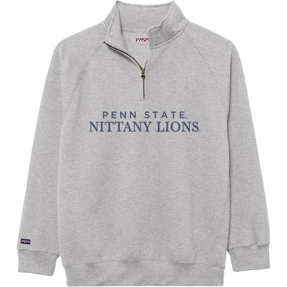 image:imageJanSport NCAA Officially Licensed Rival Quarter Zip Sweatshirt Long Sleeve Unisex CottonPolyester Blend StandUp CollarPenn State Nittany Lions