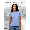 JanSport NCAA Officially Licensed Graduate Short Sleeve T Shirt for Women, Soft & Breathable Cotton-Polyester Blend Crewneck T Shirt with Graphic Detailing, Everyday University Fan Apparel(UCLA Bruins)
