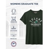 JanSport NCAA Officially Licensed Graduate Short Sleeve T Shirt for Women, Soft & Breathable Cotton-Polyester Blend Crewneck T Shirt with Graphic Detailing, Everyday University Fan Apparel(Tulane Green Wave)