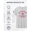 JanSport NCAA Officially Licensed Graduate Short Sleeve T Shirt for Women, Soft & Breathable Cotton-Polyester Blend Crewneck T Shirt with Graphic Detailing, Everyday University Fan Apparel(Stanford Cardinal)
