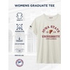 JanSport NCAA Officially Licensed Graduate Short Sleeve T Shirt for Women, Soft & Breathable Cotton-Polyester Blend Crewneck T Shirt with Graphic Detailing, Everyday University Fan Apparel(Iowa State Cyclones)