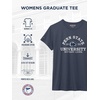 JanSport NCAA Officially Licensed Graduate Short Sleeve T Shirt for Women, Soft & Breathable Cotton-Polyester Blend Crewneck T Shirt with Graphic Detailing, Everyday University Fan Apparel(Penn State Nittany Lions)