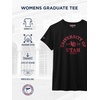 JanSport NCAA Officially Licensed Graduate Short Sleeve T Shirt for Women, Soft & Breathable Cotton-Polyester Blend Crewneck T Shirt with Graphic Detailing, Everyday University Fan Apparel(Utah Utes)