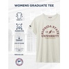 JanSport NCAA Officially Licensed Graduate Short Sleeve T Shirt for Women, Soft & Breathable Cotton-Polyester Blend Crewneck T Shirt with Graphic Detailing, Everyday University Fan Apparel(Florida State Seminoles)