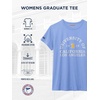 JanSport NCAA Officially Licensed Graduate Short Sleeve T Shirt for Women, Soft & Breathable Cotton-Polyester Blend Crewneck T Shirt with Graphic Detailing, Everyday University Fan Apparel(UCLA Bruins)