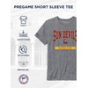 JanSport NCAA Officially Licensed Pregame Short Sleeve T Shirt for Men, Soft & Breathable Triblend Crewneck T Shirt(Arizona State Sun Devils)