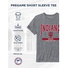 JanSport NCAA Officially Licensed Pregame Short Sleeve T Shirt for Men, Soft & Breathable Triblend Crewneck T Shirt(Indiana Hoosiers)