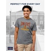 JanSport NCAA Officially Licensed Pregame Short Sleeve T Shirt for Men, Soft & Breathable Triblend Crewneck T Shirt(Iowa State Cyclones)