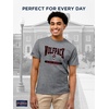 JanSport NCAA Officially Licensed Pregame Short Sleeve T Shirt for Men, Soft & Breathable Triblend Crewneck T Shirt(North Carolina State Wolfpack)