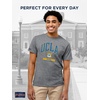 JanSport NCAA Officially Licensed Pregame Short Sleeve T Shirt for Men, Soft & Breathable Triblend Crewneck T Shirt(UCLA Bruins)