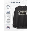 JanSport NCAA Officially Licensed Rival Crew Sweatshirt, Long Sleeve Graphic Pullover for Men, Women, Cotton-Polyester Blend(Colorado Buffaloes)