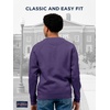 JanSport NCAA Officially Licensed Rival Crew Sweatshirt, Long Sleeve Graphic Pullover for Men, Women, Cotton-Polyester Blend(Kansas State Wildcats)