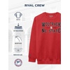 JanSport NCAA Officially Licensed Rival Crew Sweatshirt, Long Sleeve Graphic Pullover for Men, Women, Cotton-Polyester Blend(North Carolina State Wolfpack)