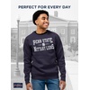 JanSport NCAA Officially Licensed Rival Crew Sweatshirt, Long Sleeve Graphic Pullover for Men, Women, Cotton-Polyester Blend(Penn State Nittany Lions)