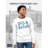 JanSport NCAA Officially Licensed Rival Crew Sweatshirt, Long Sleeve Graphic Pullover for Men, Women, Cotton-Polyester Blend(UCLA Bruins)