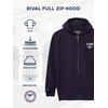 JanSport NCAA Officially Licensed Rival Full Zip Hoodie, Long Sleeve Unisex Sweatshirt, Double-Layered Fleece Hood(Connecticut Huskies)