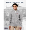 JanSport NCAA Officially Licensed Rival Full Zip Hoodie, Long Sleeve Unisex Sweatshirt, Double-Layered Fleece Hood(Nebraska Cornhuskers)
