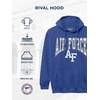 JanSport NCAA Officially Licensed Rival Hoodie, Long Sleeve Unisex Sweatshirt, Cotton-Polyester Blend, Double-Layered Hood(Air Force Falcons)