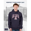 JanSport NCAA Officially Licensed Rival Hoodie, Long Sleeve Unisex Sweatshirt, Cotton-Polyester Blend, Double-Layered Hood(Arizona Wildcats)