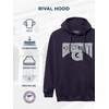 JanSport NCAA Officially Licensed Rival Hoodie, Long Sleeve Unisex Sweatshirt, Cotton-Polyester Blend, Double-Layered Hood(Georgetown Hoyas)