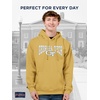 JanSport NCAA Officially Licensed Rival Hoodie, Long Sleeve Unisex Sweatshirt, Cotton-Polyester Blend, Double-Layered Hood(Georgia Tech Yellow Jackets)