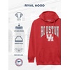 JanSport NCAA Officially Licensed Rival Hoodie, Long Sleeve Unisex Sweatshirt, Cotton-Polyester Blend, Double-Layered Hood(Houston Cougars)