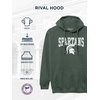 JanSport NCAA Officially Licensed Rival Hoodie, Long Sleeve Unisex Sweatshirt, Cotton-Polyester Blend, Double-Layered Hood(Michigan State Spartans)