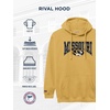 JanSport NCAA Officially Licensed Rival Hoodie, Long Sleeve Unisex Sweatshirt, Cotton-Polyester Blend, Double-Layered Hood(Missouri Tigers)