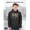 JanSport NCAA Officially Licensed Rival Hoodie, Long Sleeve Unisex Sweatshirt, Cotton-Polyester Blend, Double-Layered Hood(Purdue Boilermakers)