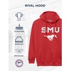 JanSport NCAA Officially Licensed Rival Hoodie, Long Sleeve Unisex Sweatshirt, Cotton-Polyester Blend, Double-Layered Hood(Smu Mustangs)