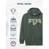 JanSport NCAA Officially Licensed Rival Hoodie, Long Sleeve Unisex Sweatshirt, Cotton-Polyester Blend, Double-Layered Hood(South Florida Bulls)