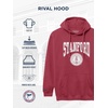 JanSport NCAA Officially Licensed Rival Hoodie, Long Sleeve Unisex Sweatshirt, Cotton-Polyester Blend, Double-Layered Hood(Stanford Cardinal)