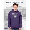 JanSport NCAA Officially Licensed Rival Hoodie, Long Sleeve Unisex Sweatshirt, Cotton-Polyester Blend, Double-Layered Hood(Tcu Horned Frogs)