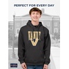 JanSport NCAA Officially Licensed Rival Hoodie, Long Sleeve Unisex Sweatshirt, Cotton-Polyester Blend, Double-Layered Hood(Vanderbilt Commodores)