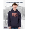 JanSport NCAA Officially Licensed Rival Hoodie, Long Sleeve Unisex Sweatshirt, Cotton-Polyester Blend, Double-Layered Hood(Virginia Cavaliers)