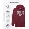 JanSport NCAA Officially Licensed Rival Hoodie, Long Sleeve Unisex Sweatshirt, Cotton-Polyester Blend, Double-Layered Hood(Virginia Tech Hokies)