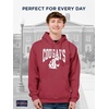 JanSport NCAA Officially Licensed Rival Hoodie, Long Sleeve Unisex Sweatshirt, Cotton-Polyester Blend, Double-Layered Hood(Washington State Cougars)