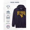 JanSport NCAA Officially Licensed Rival Hoodie, Long Sleeve Unisex Sweatshirt, Cotton-Polyester Blend, Double-Layered Hood(West Virginia Mountaineers)