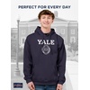 JanSport NCAA Officially Licensed Rival Hoodie, Long Sleeve Unisex Sweatshirt, Cotton-Polyester Blend, Double-Layered Hood(Yale Bulldogs)