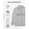 JanSport NCAA Officially Licensed Rival Quarter Zip Sweatshirt, Long Sleeve Unisex, Cotton-Polyester Blend, Stand-Up Collar(UCLA Bruins)