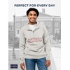 JanSport NCAA Officially Licensed Rival Quarter Zip Sweatshirt, Long Sleeve Unisex, Cotton-Polyester Blend, Stand-Up Collar(USC Trojans)