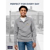 JanSport Unisex Adult NCAA Officially Licensed Rival Long Sleeve Stand-Up Collar Quarter Zip Sweatshirt(Iowa Hawkeyes)