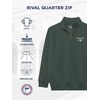 JanSport Unisex Adult NCAA Officially Licensed Rival Long Sleeve Stand-Up Collar Quarter Zip Sweatshirt(Michigan State Spartans)