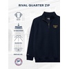 JanSport Unisex Adult NCAA Officially Licensed Rival Long Sleeve Stand-Up Collar Quarter Zip Sweatshirt(Michigan Wolverines)