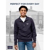 JanSport Unisex Adult NCAA Officially Licensed Rival Long Sleeve Stand-Up Collar Quarter Zip Sweatshirt(Penn State Nittany Lions)