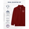 JanSport Unisex Adult NCAA Officially Licensed Rival Long Sleeve Stand-Up Collar Quarter Zip Sweatshirt(USC Trojans)