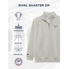 JanSport Unisex Adult NCAA Officially Licensed Rival Long Sleeve Stand-Up Collar Quarter Zip Sweatshirt(Washington Huskies)