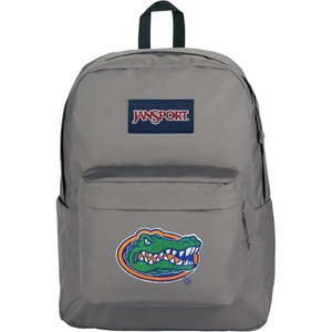 JanSport NCAA Officially Licensed Backpack, South Carolina, Superbreak Plus with Padded 15” Laptop Sleeve, Spacious Computer Bag for Men & Women, Durable Daypack with Bottle Pocket, Graphite Grey(Florida Gators)