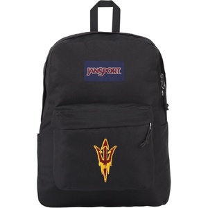 JanSport NCAA Officially Licensed Backpack, South Carolina, Superbreak Plus with Padded 15” Laptop Sleeve, Spacious Computer Bag for Men & Women, Durable Daypack with Bottle Pocket, Graphite Grey(Arizona State Sun Devils)
