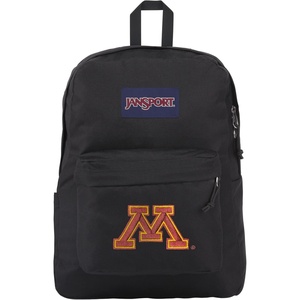 JanSport NCAA Officially Licensed Backpack, South Carolina, Superbreak Plus with Padded 15” Laptop Sleeve, Spacious Computer Bag for Men & Women, Durable Daypack with Bottle Pocket, Graphite Grey(Minnesota Golden Gophers)